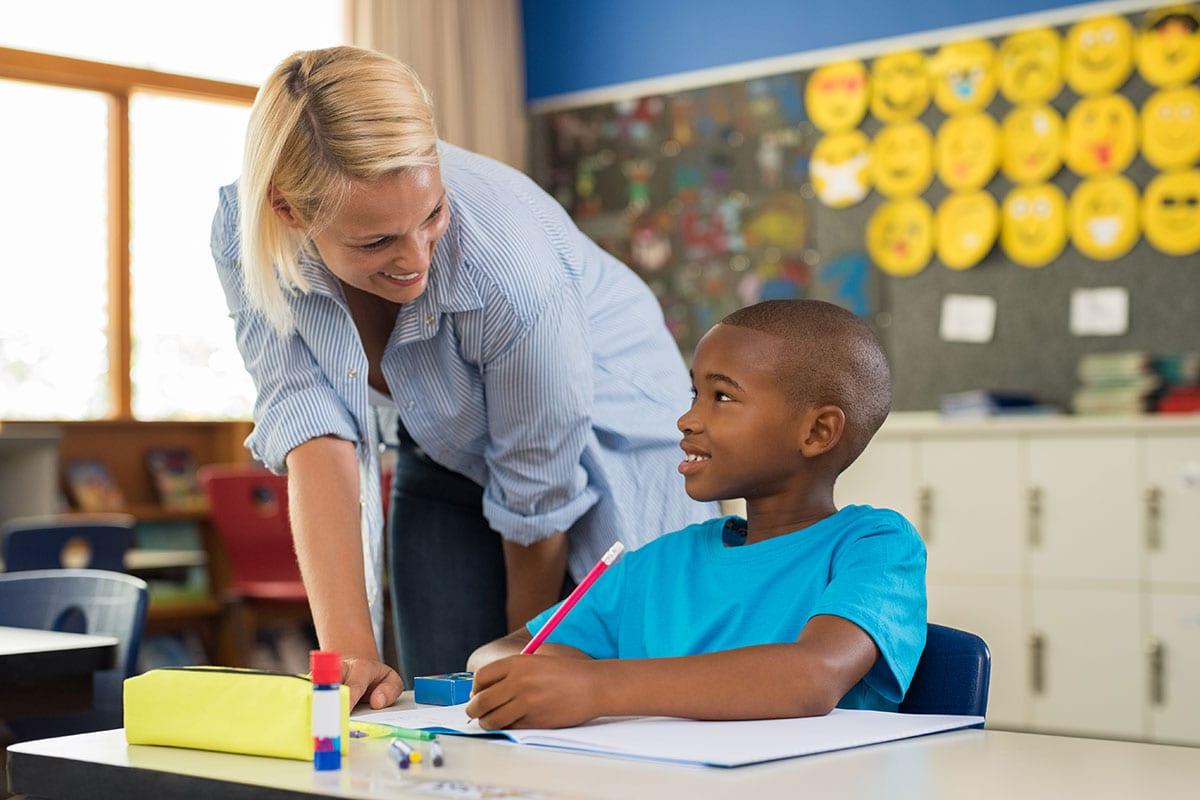 student teaching at elementary school